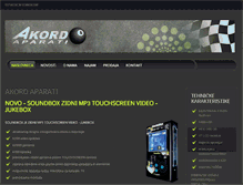 Tablet Screenshot of akord-aparati.com